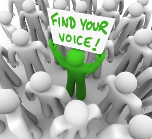 Finding Your Voice